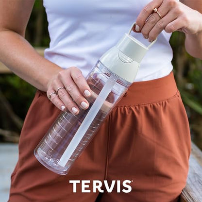 Tervis Venture Lite Pickleball Made in USA Double Walled Insulated Tumbler Travel Cup Keeps Drinks Cold & Hot, 24oz Water Bottle, Classic - style: Pickleball