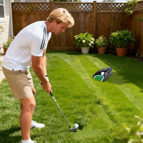 Golf Ball Return | Quick Response Adjustable Angle Training Aid - Golf Ball Return Putting Unit,for Enthusiasts Beginners Lovers Men Women Players Indoor Outdoor Yard