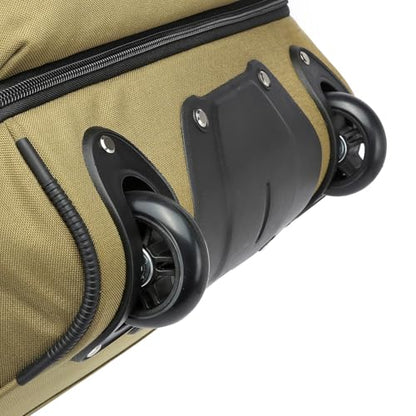 170L Extra Large Baseball Bag with Wheels Gym Duffle Softball Catchers Coach Team Equipment Bags Collapsible Rolling Travel Duffel Bat Gear Bag for Hockey Basketball Football Volleyball Soccer - color: Brown