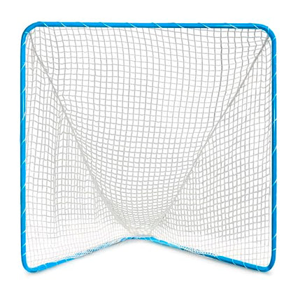 Velocity Official Size 6x6x7' Backyard Lacrosse Practice and Training Goal, Includes 4MM Lacrosse Net, for Youth, Kids, and Adults