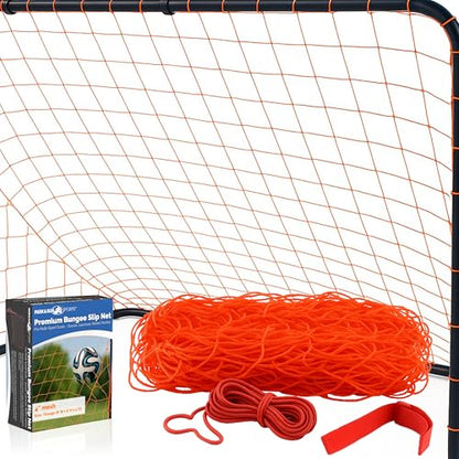 Park & Sun Bungee Slip-Net Replacement Goal Netting, Indoor/Outdoor, All-Weather (Lacrosse and Soccer/Multi-Sport)