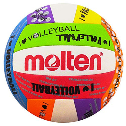 Molten Recreational Volleyball - color: Neon Colors