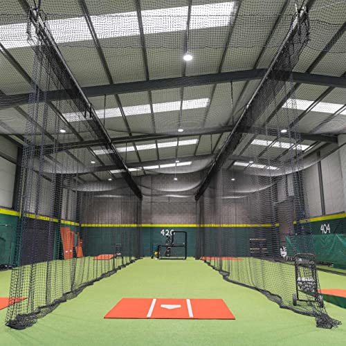 Baseball Backstop Nets | Professional Grade Sports Netting Available in 82 Sizes - 100% Weatherproof with Overlocked Edges - size: 10' X 500'
