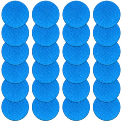 Poly Spot Markers 4inch/9 inch Non-Slip Rubber Agility Markers Flat Field Cones Floor Dots for Football, Soccer, Basketball Training Markers, School Activities, Exercise Drills, Social Distancing