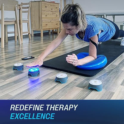 BlazePod Reaction Training Platform for Physical & Cognitive Therapy for Athletes, Trainers, Coaches, Physical & neurological Therapists, Fitness Trainers, and Physical Educators.
