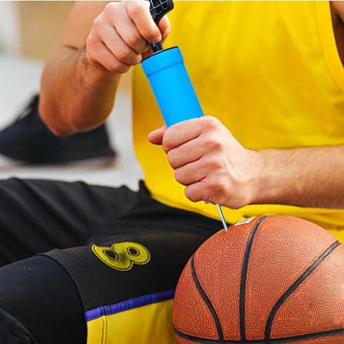 Air Pump for Balls - Basketball Pump | Ball Pump with Needle | Portable Hand Pump Ball Pump Inflator | Ball Inflation Pump Basketball Inflator | Soccer Ball Air Pump for Volleyball