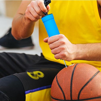 Air Pump for Balls - Basketball Pump | Ball Pump with Needle | Portable Hand Pump Ball Pump Inflator | Ball Inflation Pump Basketball Inflator | Soccer Ball Air Pump for Volleyball