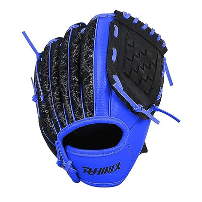 PHINIX Baseball Glove Tee-Ball Mitts for Kids Play & Training 8.5"-9"