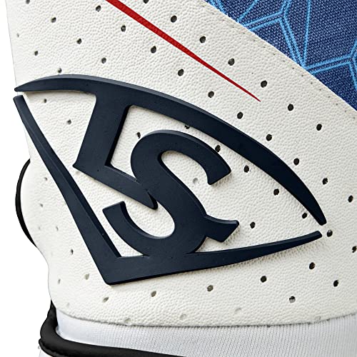 Louisville Slugger Youth Genuine 2.0 Batting Gloves - color: USA, size: Small
