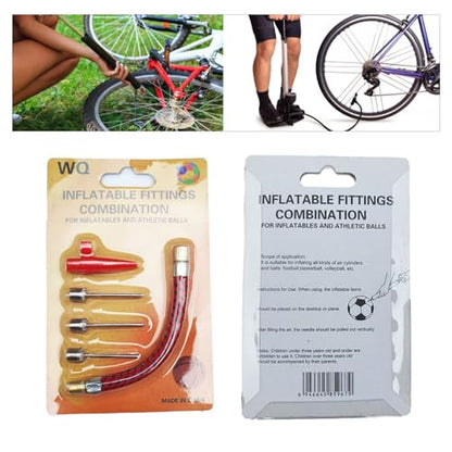 Air Pumps Needle, Inflation Needle for Basketball, Soccer, Volleyball, Football Inflating Pin Replacement,Metal+Plastic