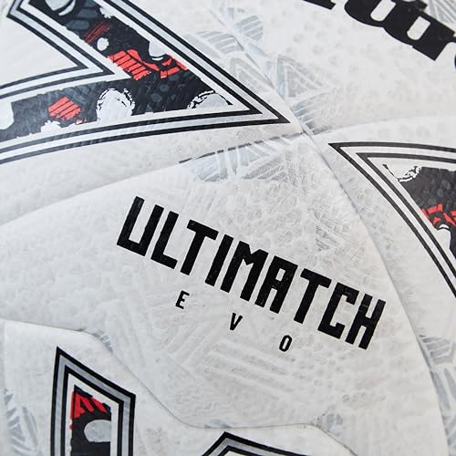 Mitre Soccer Ball League Ultimatch - color: Ultimatch Evo - White/White/Silver, size: 5