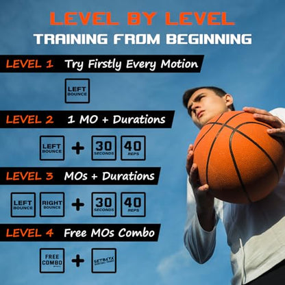 Basketball Dribble Skills Dice Set - Training Equipment - Basketball Gift for Boys.Dribble Skills Training for Beginner and Party Favors - color: Purple