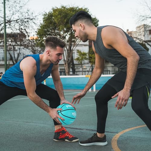 Size 6/7 Weighted Training Basketball (2.2/3/3.3 lbs) - Heavy Indoor/Outdoor Basketball for Dribbling, Passing, Rebounding & Skill Development - size: Size 7, style: 3LBS