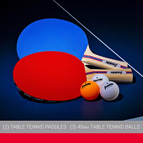 Franklin Sports Ping Pong Paddle Set with Balls - 2 Player & 4 Player Table Tennis Paddle Kit - Full Ping Pong Starter Kit - style: 2 Player Set