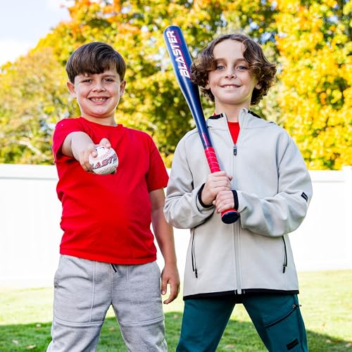 Franklin Sports Blaster Plastic Baseball Bat + Ball Set - Youth 32" Toy Bat + Official Stitched 70mm Lightweight Ball - style: Bat and Ball Set