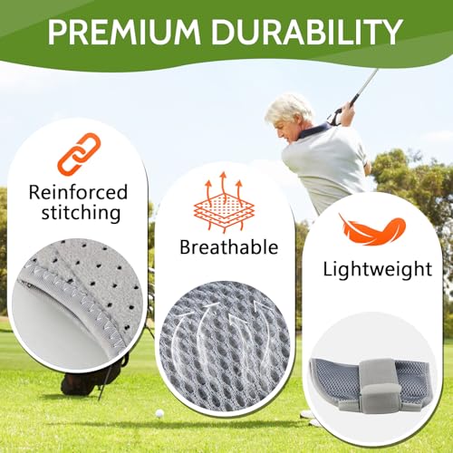 Golf Wrist Training Aid, Golf Wrist Brace for Golf Swing Training Aid, Golf Wrist Hinge Trainer - Golf Swing Trainer, Golf Training Equipment for Golf Beginners - Correct Posture & Build Muscle Memory