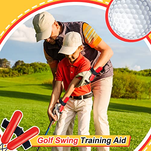 2 Pcs Golf Swing Training Golf Wrist Trainer Golf Aid Trainer Chipping Wristband Wrist Golf Training Equipment Golf Gadgets Alignment Practice Tool for Club Golf Beginners Better Impact Position