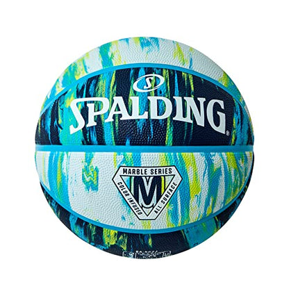 Spalding Basketball Basic No. 5 Rubber - color: Blue × Yellow
