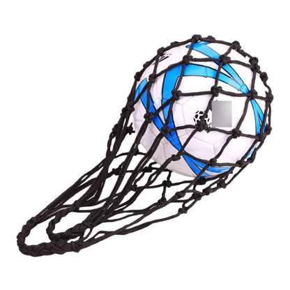 Abaodam 2Pcs Sports Ball Mesh Bag with Drawstring Adjustable Rope Straps Mesh Net Bag for Basketball Soccer Volleyball 22.44X9.84X9.84 Inches Carrying Pouch for Outdoor Team Sports