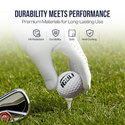 Premium Golf Hitting Mat for Indoor & Outdoor Practice – Professional Turf Golf Mat for Driving Range, Backyard & Home Use – Portable Golf Practice Mat with Realistic Grass Surface and Accessories