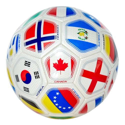 2026 World Flag Country World Flag Training Outdoor Soccer Ball – Size 5 – A Grade Soccer Ball