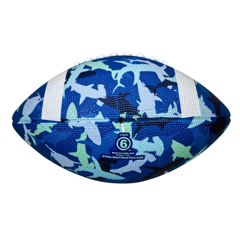 Sterling Athletics Shark Camo Superior Grip Football