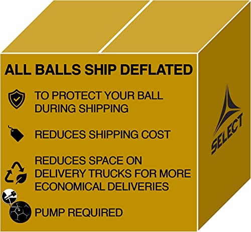 Select Select Jinga Futsal Ball - color: White V22 - 6-Ball Pack, size: Senior(Size 4)