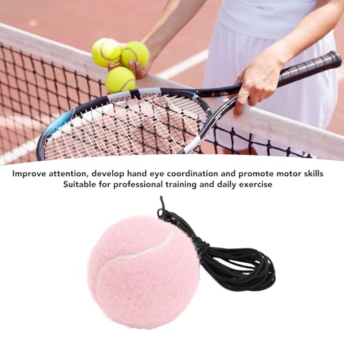 Tennis Training Ball with String, Tennis Self Trainer Practice Rebounder Balls Replacement Tool for Indoor and Outdoor