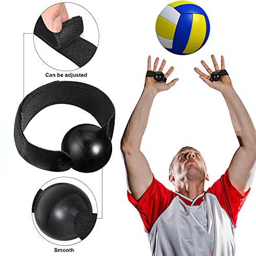 Volleyball Training Equipment Aid, Solo Serve and Spike Trainer, Elastic Volleyball Resistance Belt for Beginners and Pro, Adjustable Elastic Cord and Waist Strap