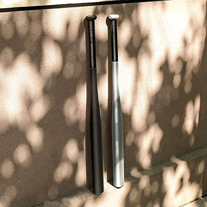 Baseball Bat Steel with Carrying Bag - color: Black