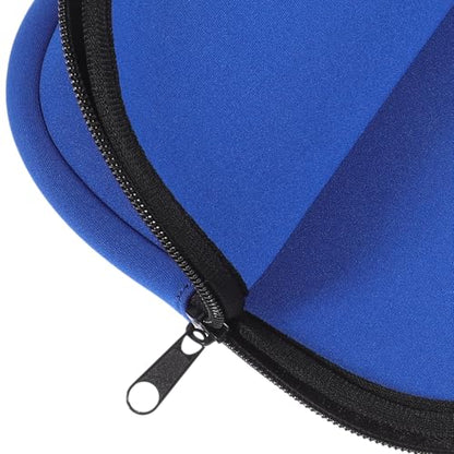 BESPORTBLE Table Tennis Paddle Case and Racket Storage Bag, Neoprene Protective Sleeve with Anti-scratch and Shockproof Features, Blue Cover for Indoor and Outdoor Games
