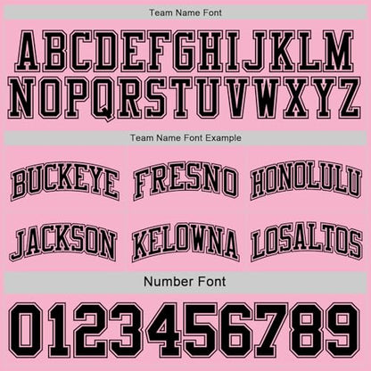 Custom Reversible Basketball Jerseys Men Youth, Personalized Sports Shirts Team Uniforms Printed Name Logo Number - color: Light Pink and Black