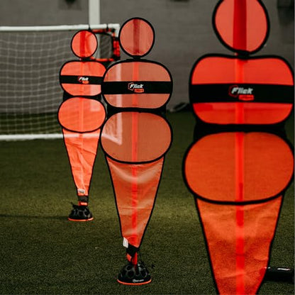 Football Flick Unisex Youth Flick Urban Essentials Set Football Training, Orange,Black, 680mmx380mmx130mm UK
