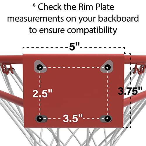 Lifetime Slam-It Basketball Rim, Will Not Fit Other Brands, 18 Inch, Orange