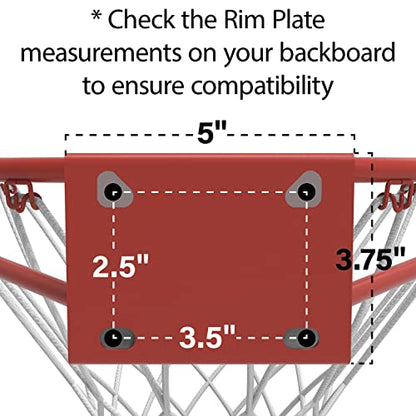 Lifetime Slam-It Basketball Rim, Will Not Fit Other Brands, 18 Inch, Black