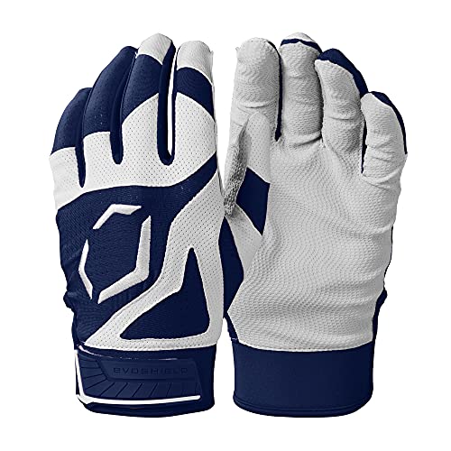 EvoShield SRZ-1™ Batting Gloves - Adult and Youth Sizes - color: Navy, size: Small, style: Adult