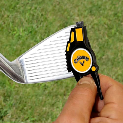 Callaway 4-in-1 Golf Divot Repair Tool - color: Black/Yellow