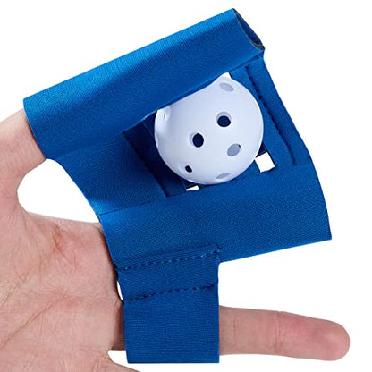 WebGlove Training Glove,Mini Balls Baseball Training Equipment, Web Glove Mini Training Glove - color: Blue, size: Southpaw