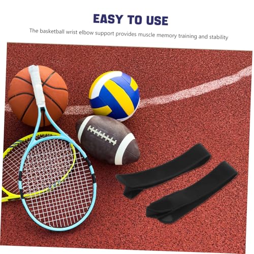 Abaodam 2pcs Basketball Shooting Trainer Strap Wrist Alignment Aid for Muscle Memory Training, Shooting Posture Corrector for Practice Sessions and Player Form Improvement