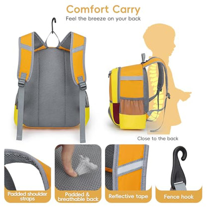 KAVIGOR 2026 Youth Baseball & Softball Bag | Ultra-Light Tball Backpack with Shoe Compartment & Helmet Holder | Skin-Soft Fabric