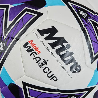 Mitre Unisex Training Womens FA Cup Football | High Performance Training Ball | Extra Durable Design, Ball