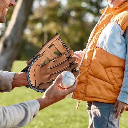 Baseball Gloves Softball Glove,12.5 Player Preferred Wear-Resistant PU Material Thicken Softball Fielding Glove,Left Hand Gloves Right Hand Throw for Youth Adult