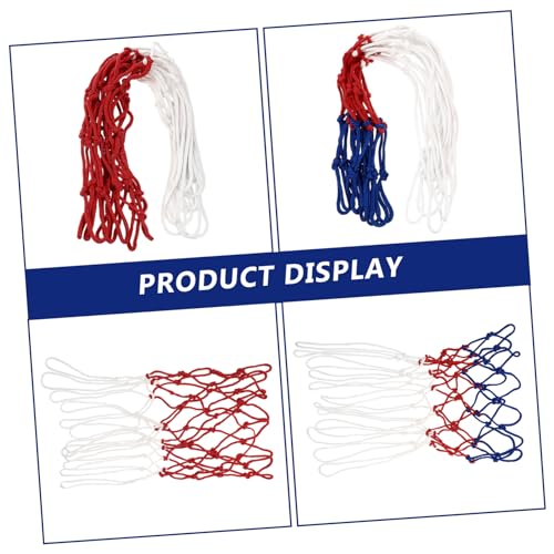KESYOO Professional Basketball Net Replacement Heavy Duty Thick Polyester Mesh for Standard Hoops All-Weather Basketball Nets for Indoor and Outdoor Use