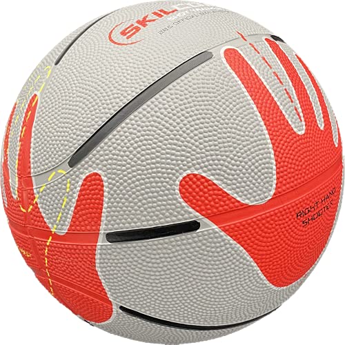 Baden SkilCoach Shooter's Rubber Training Basketball - 27.5-Inch: Elevate Your Game with Premium Rubber, Perfect for Basketball Training and Equipment Practice - size: 27.5-Inch