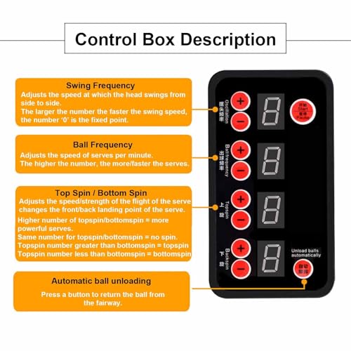 Table Tennis Robot, Ping Pong Ball Catch Trainer, for Table Tennis Catch Practice, with Catch Net, Portable Ball Launcher, 30-90 Balls/Min, for Clubs, Table Tennis Beginners