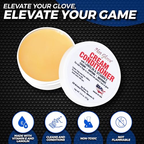 Hot Glove Break-in Kit Glove Care Management System - Break in Kit for Baseball and Softball Gloves