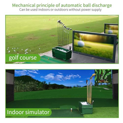 JJM Golf Balls Automatic Driver for Indoor Simulators and Golf Driving Range Teeing Machines