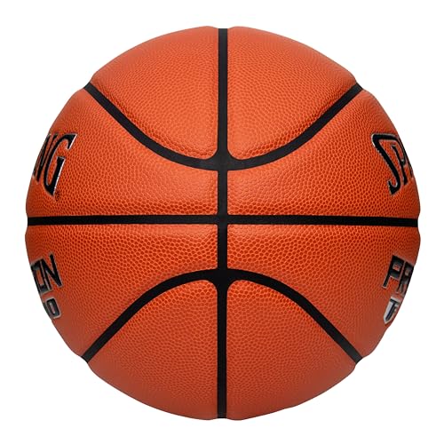 Spalding Precision TF-1000 Indoor Game Basketballs, Dry Grip Microfiber Composite Cushioned Cover, High School Approved