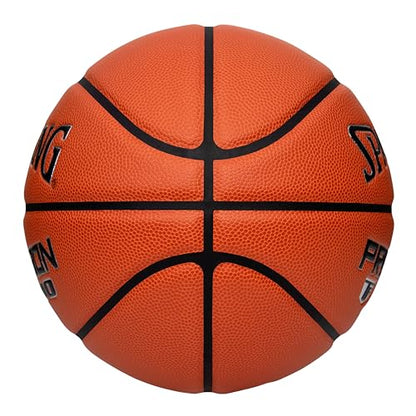 Spalding Precision TF-1000 Indoor Game Basketballs, Dry Grip Microfiber Composite Cushioned Cover, High School Approved