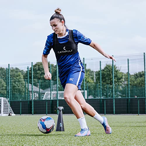BlazePod Reaction Training Kit Smart Pods for Speed, Agility & Cognitive Drills - Pro-Level Training for Athletes, Trainers, Therapists & Coaches - App Access Included (Cone Adaptor Kit)